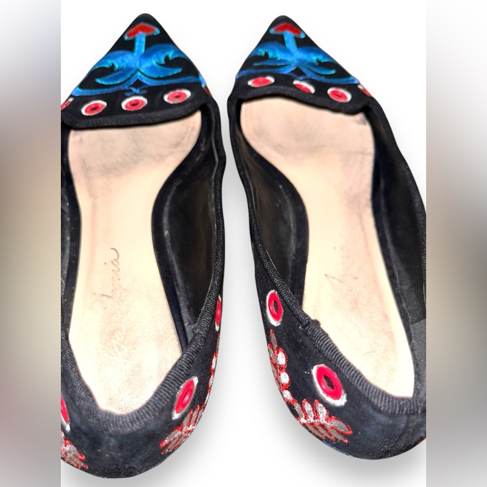 Isa Tapia Rocio suede loafer flats 37 - Picture 8 of 9